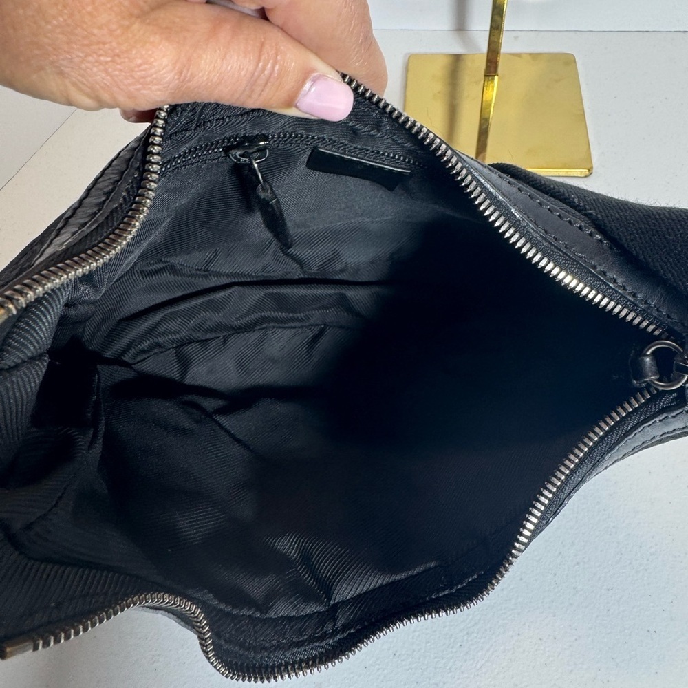 Gucci Black Monogram Shoulder/Crossbody Bag - Picture 9 of 11